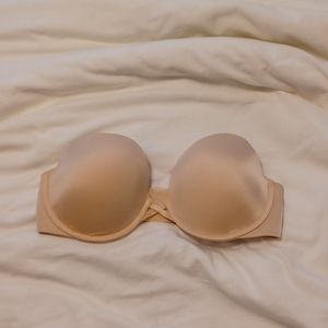 Strapless bra